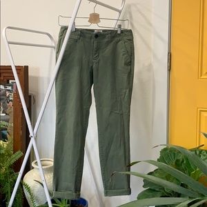 Green pants